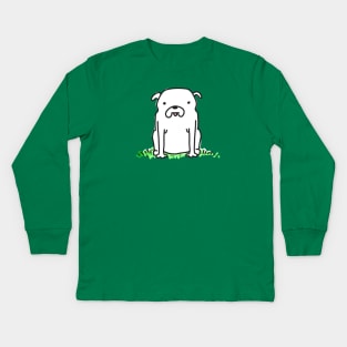 Dog Doodle Kids Long Sleeve T-Shirt